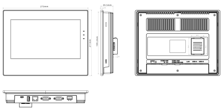 SK-102QS - HMI Samkoon 10 inch kết nối Ethernet SK-102QS - HMI Samkoon 10 inch kết nối Ethernet